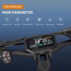 6000W Dual Motors Electric Scooter 11» Off Road Tires E-Scooter 50Mph Max 30Ah