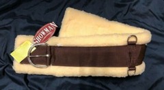 Western Soft Thick Fleece Super Girth Cinch Horse Size MAIZE Size 36 898247