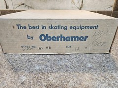 Oberhamer Roller Skates – Black Original Challenger Plate – Mini Fanjets – Used