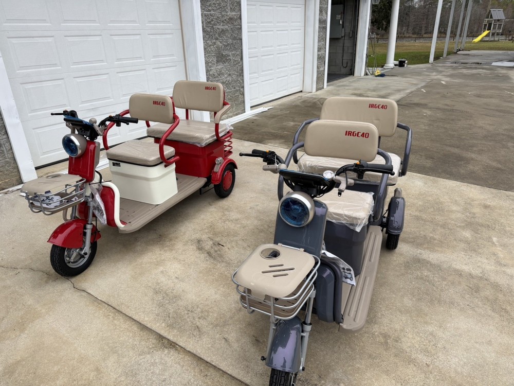 New alreadyput together2025 IRGC 40 Mini Golf Car; ScooterRed or blue