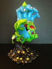 TROLL GOBLIN Y2K Custom Kidrobot Santa Cruz Skateboards Screaming Hand Figure