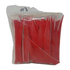 62 Count Gateway Archery Arrow Feathers 5″ Right Wing: Shield Rose Red