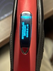 Luxe TM40 Marker – Dust Red with Polished Red Accents W/ Mech Frame LOW SERIAL#