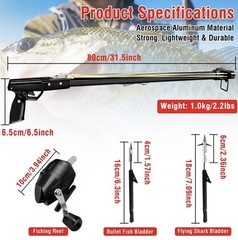 Fishing Slingshot Kit Catapult Reel Set for Outdoor Archery and Hunting Fish