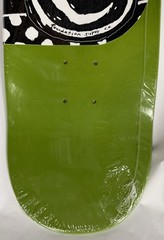 Foundation Skateboards Deck 8.25 Olive Green Smiley Graphic Sealed Raw Blank A31
