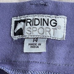 Dover Saddlery Youth sz 14 Riding Sport cotton blend tights breeches Equestrian