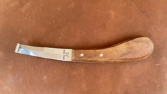 ARSAL FORGE Premium Double Edge J2 Blade Hoof Knife with Ergonomical Handle