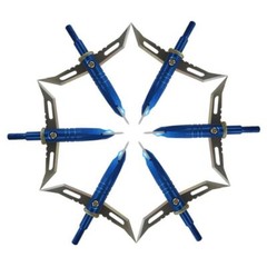 12Pcs 100 Grain Hunting Swhacker Broadheads Compound Bow Crossbow Arrow Tips
