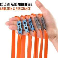 Catch Hunt Slingshot Rubber Bands Strong Professional Shooting Latex Flat Rubber