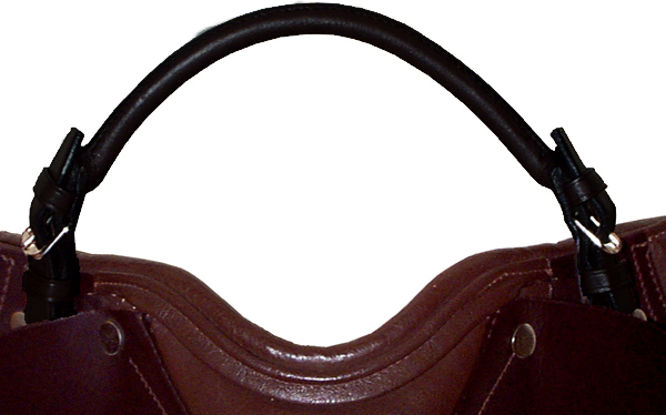 Rolled Leather English Saddle Grab Strap Made in the USA #6607