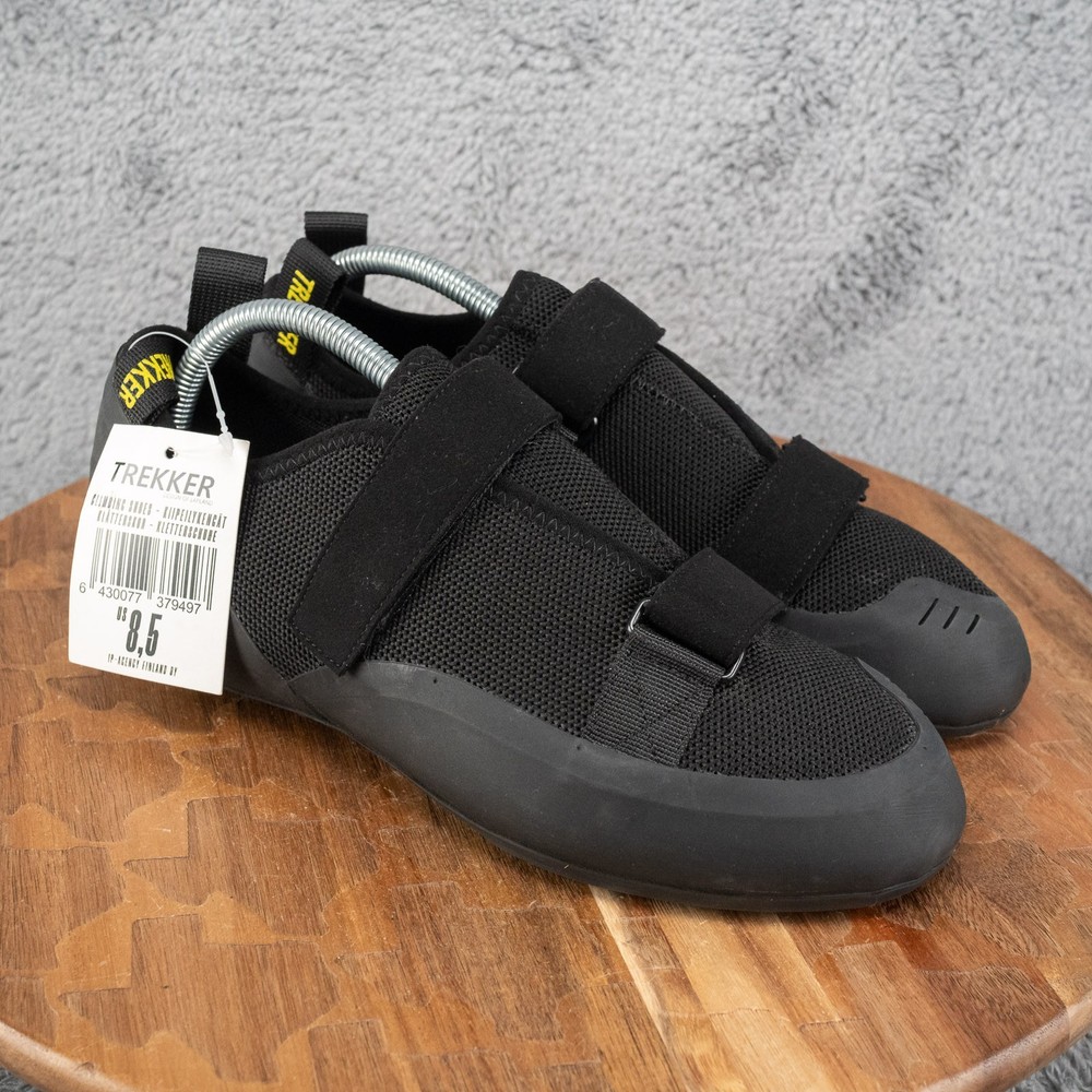 Trekker Core Rock Climbing Shoes Lightweight Breathable Dual-Strap Sz 8.5