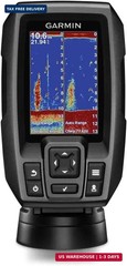 Garmin 010-01550-00 Striker 4 with Transducer, 3.5″ GPS Fishfinder with Chirp