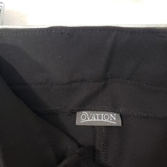 Ovation Knee Patch Horseback Riding Breeches Women’s 26 Reg Black Equestrian