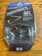 NEW – G5 Outdoors Montec 100 Grain Carbon Steel Broadheads – 3 Broadheads