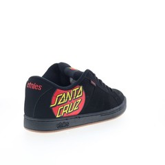 Etnies Kingpin X Santa Cruz Mens Black Skate Inspired Sneakers Shoes