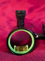 HHA 1 5/8″ 1.625″ Single 1 Pin .010 Green Sight Scope LYT Light Tetra Tournament