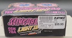 Slime Balls Pink Eyes Light Ups 66mm 78a Skateboard Wheels