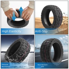 For Electric Scooter Tire 10 inch 90 55 6 5 Tubeless Off Road Replacement Part