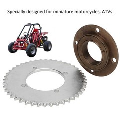 Steel 44T Chain Sprocket Kit For ATVs Toughness Stable Performance Popular