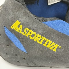La Sportiva Cobra Climbing Shoes Blue Black Slip On US 7 EU 39.5 Rock Climbing