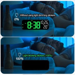 KIWIHUB LED Light Blocking Stickers,Blackout Stickers for Electronic,2 Black