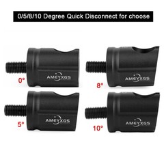 Archery Quick Disconnect 0 5 8 10 Degree Compound Bow Stabilizer Adapter Joint