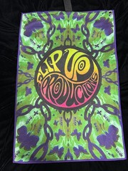 Disc Golf Towel Sublimated Event Logo 15″ x 23″ Microfiber Waffle LARGE SIZE