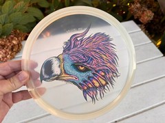 2018 Prehistoric Roc Smoke 180G Champion Patent # Penned Disc Golf Innova #3388