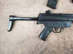 Lot Of 2 Airsoft Guns Double Eagle 6mm BB & Taiwan Unbranded Untested MP5 Rare