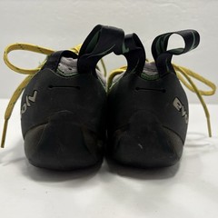 Womens Rock Climbing Shoe Evolv Nikita 10.5 Green/Gray High Frictio