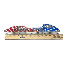 Racing Star 5 Wheel Inline Speed Skate CNC Aluminum Alloy 13 3/4 Inch Frame Rail