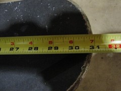 Kryptonics Skateboard Black / Blue Colored 31 Inches Long by 7 1/2 Inches Wide.