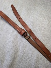 PAIR Of Replacement Breast Collar Tug Straps Western Leather FREE Shipping #2
