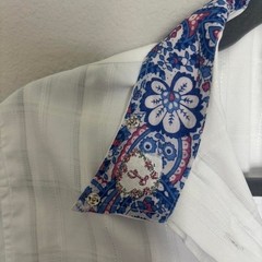 NWT Devon Aire «Show Cool» Equestrian Shirt – Size 38 – Paisley Collar