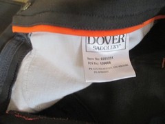 Dover Saddlery Riding Pant Equestrian Breeches Sz 26 25″ Inseam CHOICE Color EUC