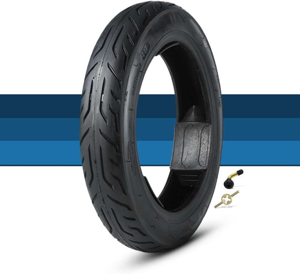 2.50-10 Dirt Bike Tire Street Tire Compatible with 14×2.50 14×2.5 60/100-10 ebik