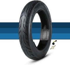 2.50-10 Dirt Bike Tire Street Tire Compatible with 14×2.50 14×2.5 60/100-10 ebik
