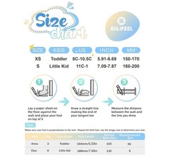 SULIFEEL Kids Adjustable Roller Skates LED Light Up Flash Wheels Size XS Dino