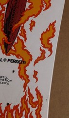 1988 POWELL PERALTA TOMMY GUERRERO «FLAMING DAGGER» SKATEBOARD DECK RARE
