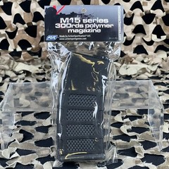 NEW ASG M15 Series 300 Round High Cap Polymer Airsoft Magazine – Black (18487)