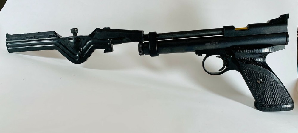salt gun attachment to crosman 2240 CO2- Salt SWAT-most powerful salt gun on Mkt