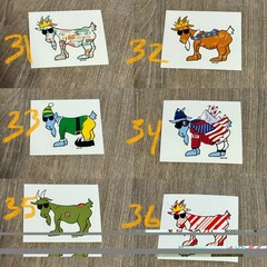 GOAT USA Stickers/ Decals- PICK YOUR OWN STICKERS!