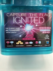 GETMOVIN SPORTS Capture The Flag Ignited Kit with Glow-in-The-Dark LED Game P…