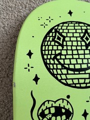 Ryan Reyes TANKED Creature Skateboards glow in the dark sketchy tank used