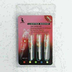 3PCS Archery LED Lighted Nocks Tail 6.2mm For Compound Bow Hunting Arrow Nocks