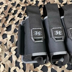 NEW Empire Omega 4 Pod Paintball Harness – Black/Grey