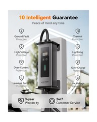 WOLFBOX Level 1&2 Tesla Charger 32A,Portable ev Charger Station with ETL Cert…