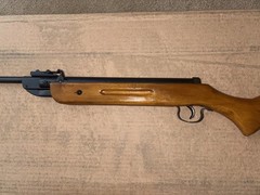 Vintage Rare Single Shot Shanghai China Model 55 Air Rifle .22 Caliber
