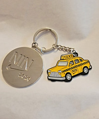 NIN Nike Indoor Track and Field Nationals 2026 Keychain Set New York Taxi Nyc
