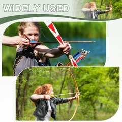 Archery Arrow Nocks, Plastic Nocks Arrows Tail Accessory-Fitting for (DIY Hun…